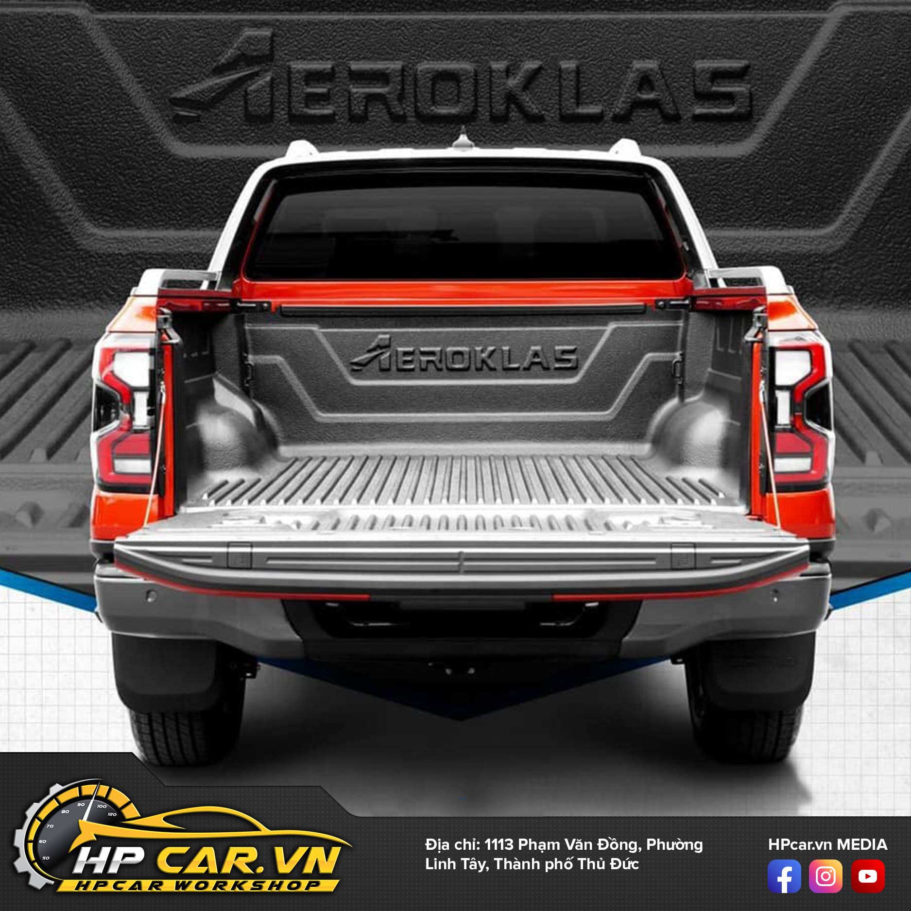 LÓT THÙNG AEROKLAS THÁI LAN CHO FORD RANGER NEXT GEN 2023 3 lot thung aeroklas thai lan cho ford ranger next gen 2023