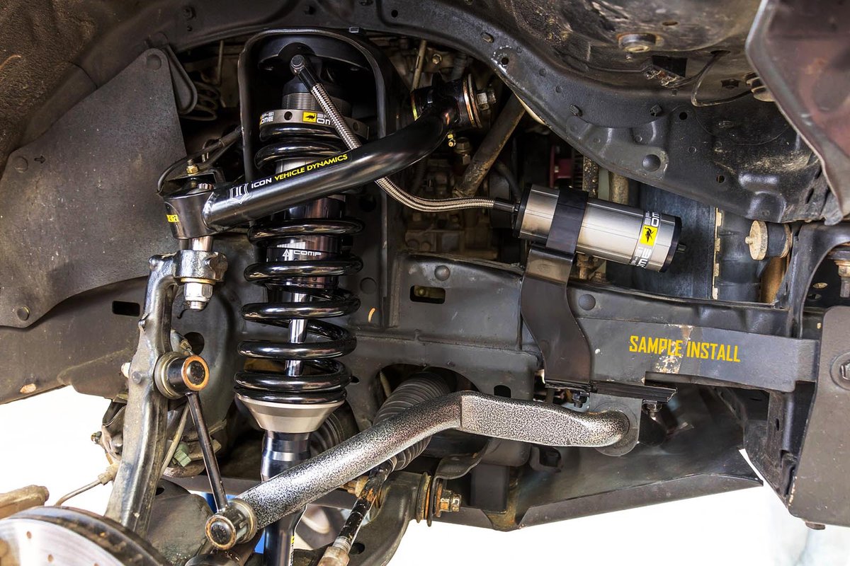 Độ xe Ford Ranger 11 bo phuoc old man emu bp 51 cho xe ban tai