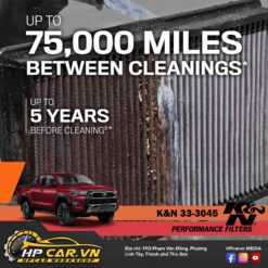 LỌC GIÓ K&N 33-3045 CHO TOYOTA HILUX & TOYOTA FORTUNER 12 loc gio k n 33 3045 cho toyota hilux toyota fortuner 2