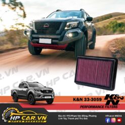 LỌC GIÓ K&N 33-3059 CHO NISSAN NAVARA 14 mo ta loc gio k&n 33-3059 cho nissan navara