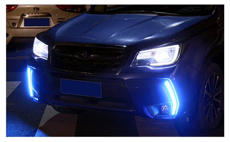 Độ xe Subaru 2 den daylightt