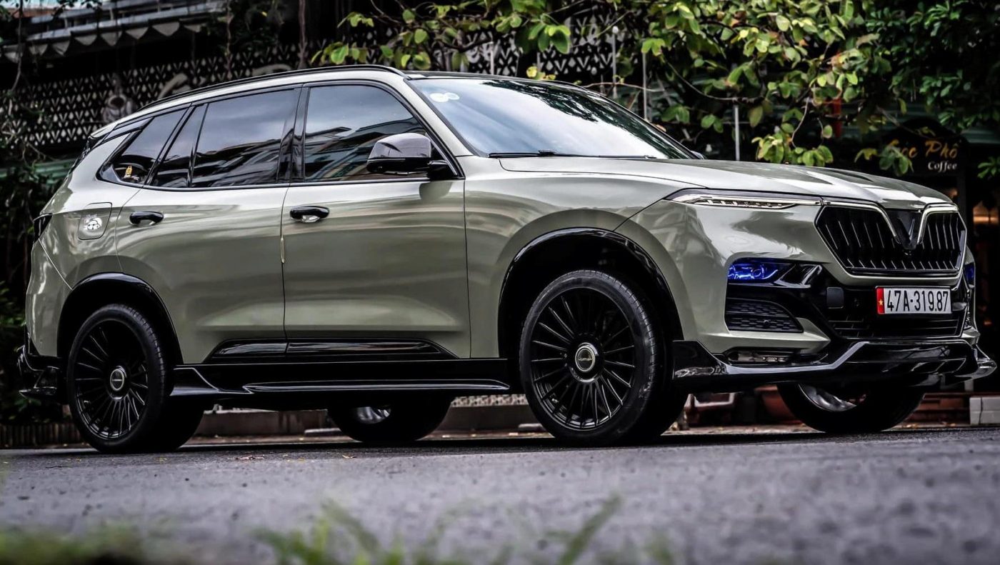 Độ xe Vinfast 11 do mam lop vinfast 1