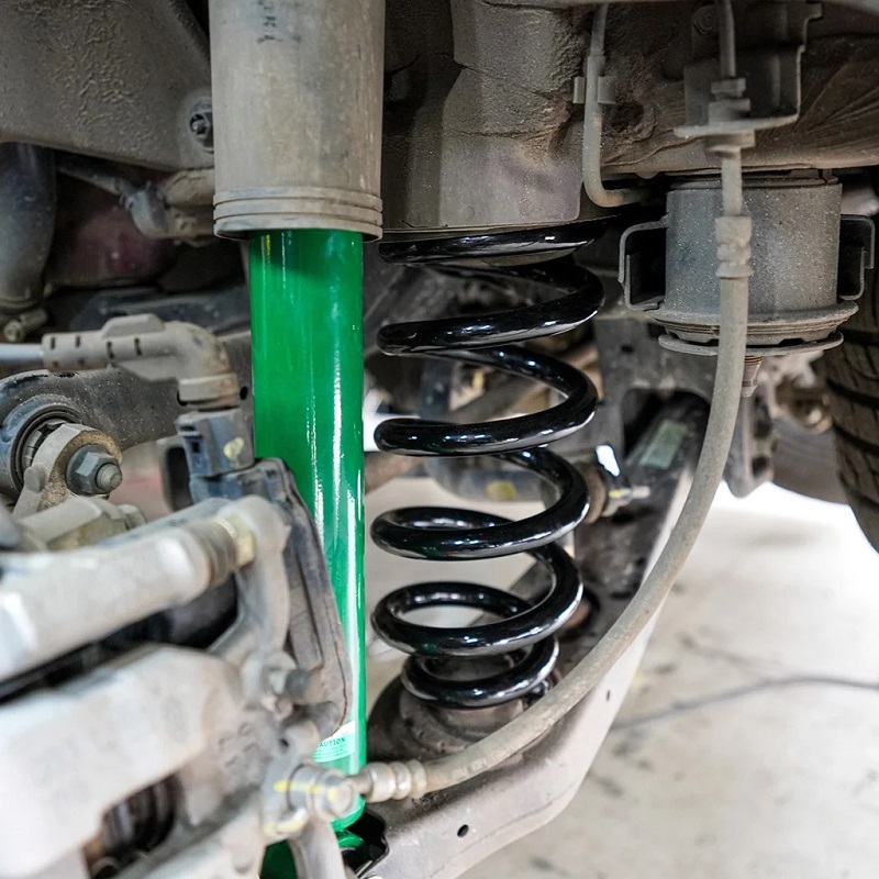 Độ xe Mazda 14 lap phuoc nhun tein cho xe hyundai santafe 2022