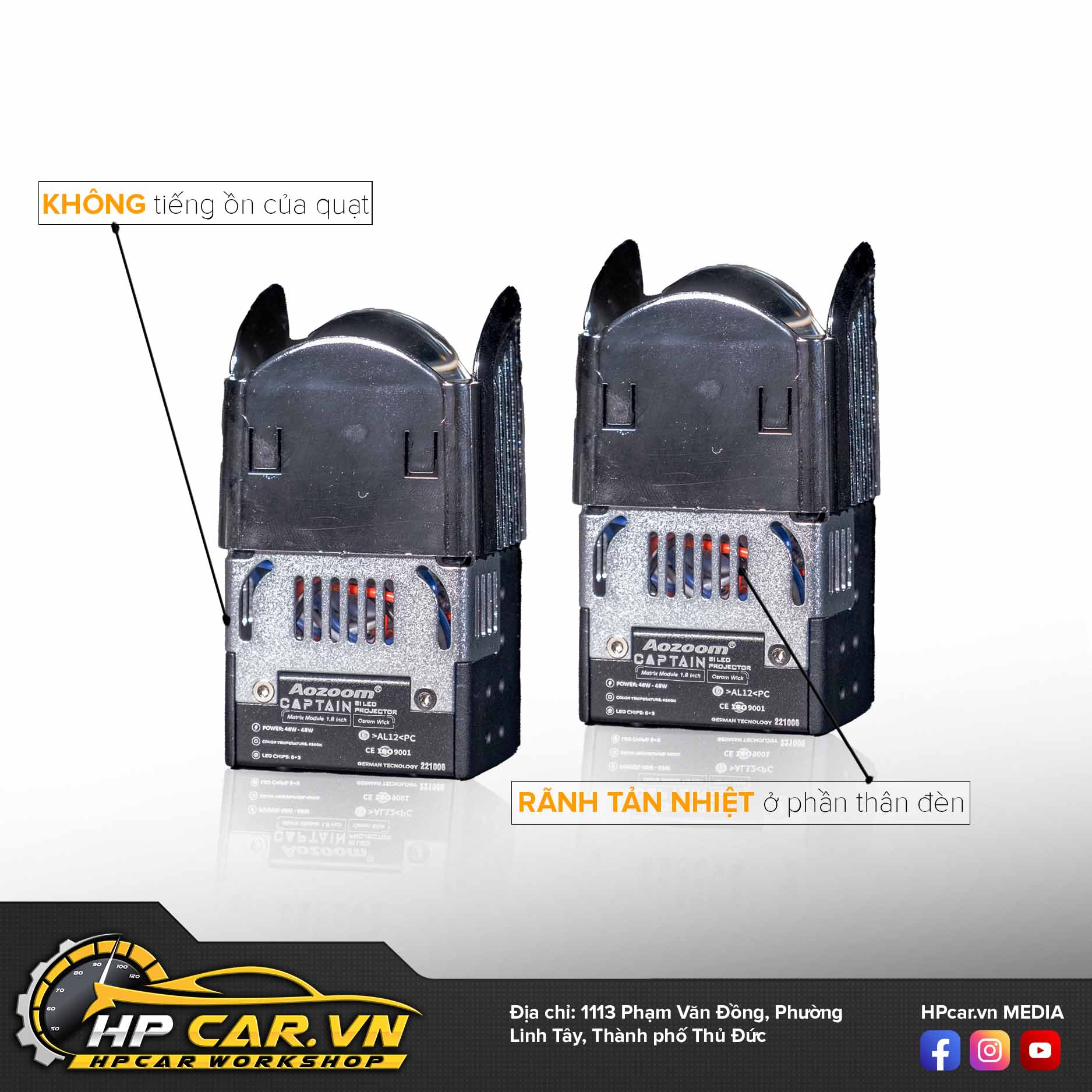 BI LED CAPTAIN 1.8 INCH 6 tinh nang va cong dung cua bi led captain 1.8 inch