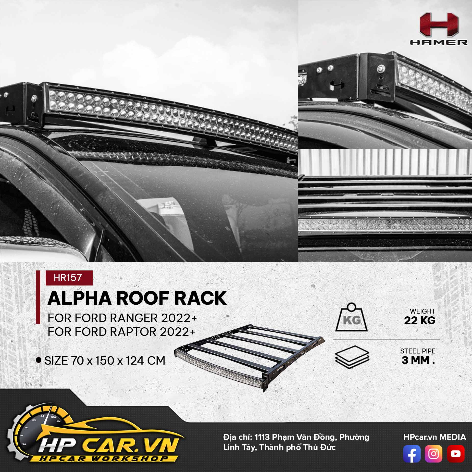 ALPHA ROOF RACK 3 ALPHA ROOF RACK