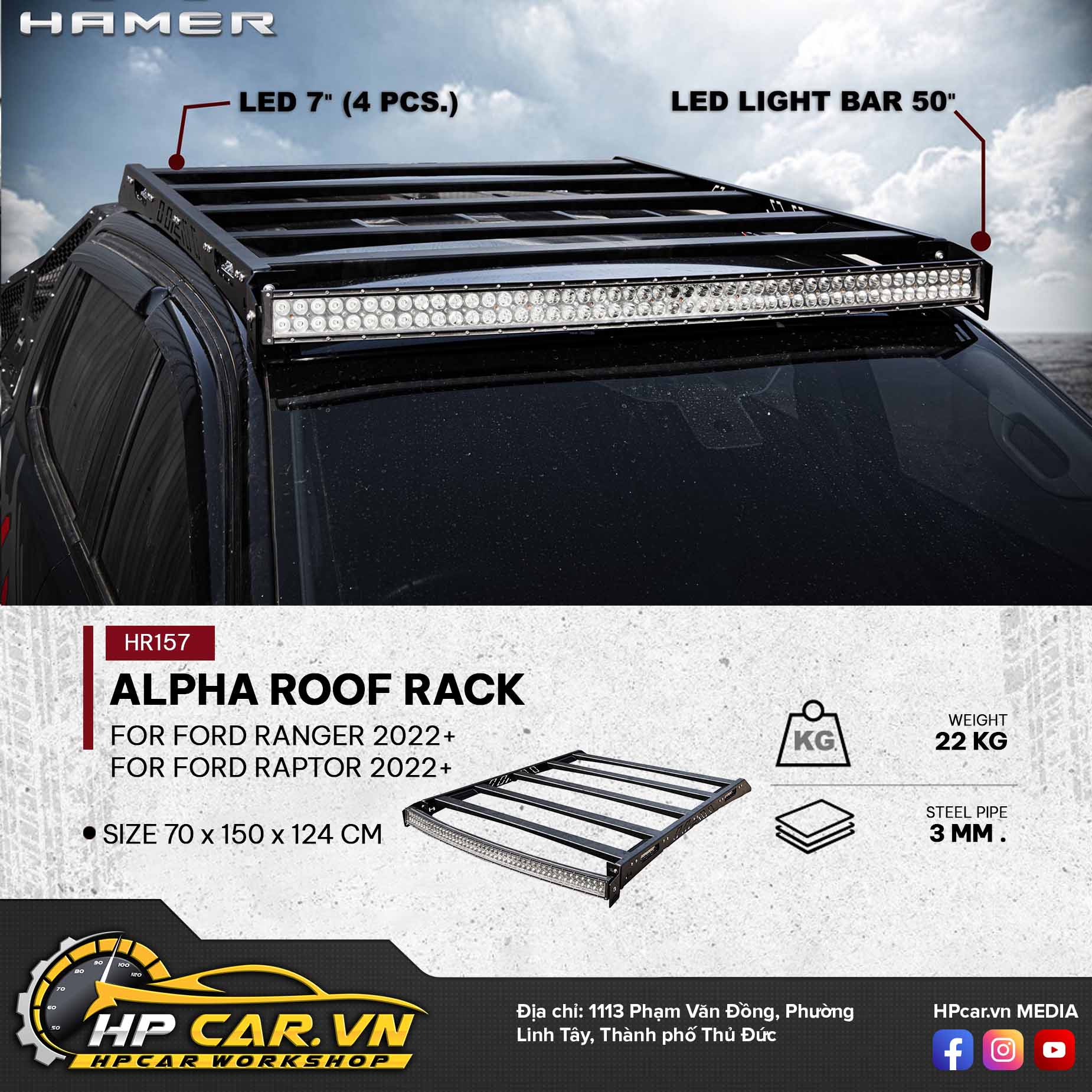 ALPHA ROOF RACK 9 ALPHA ROOF RACK