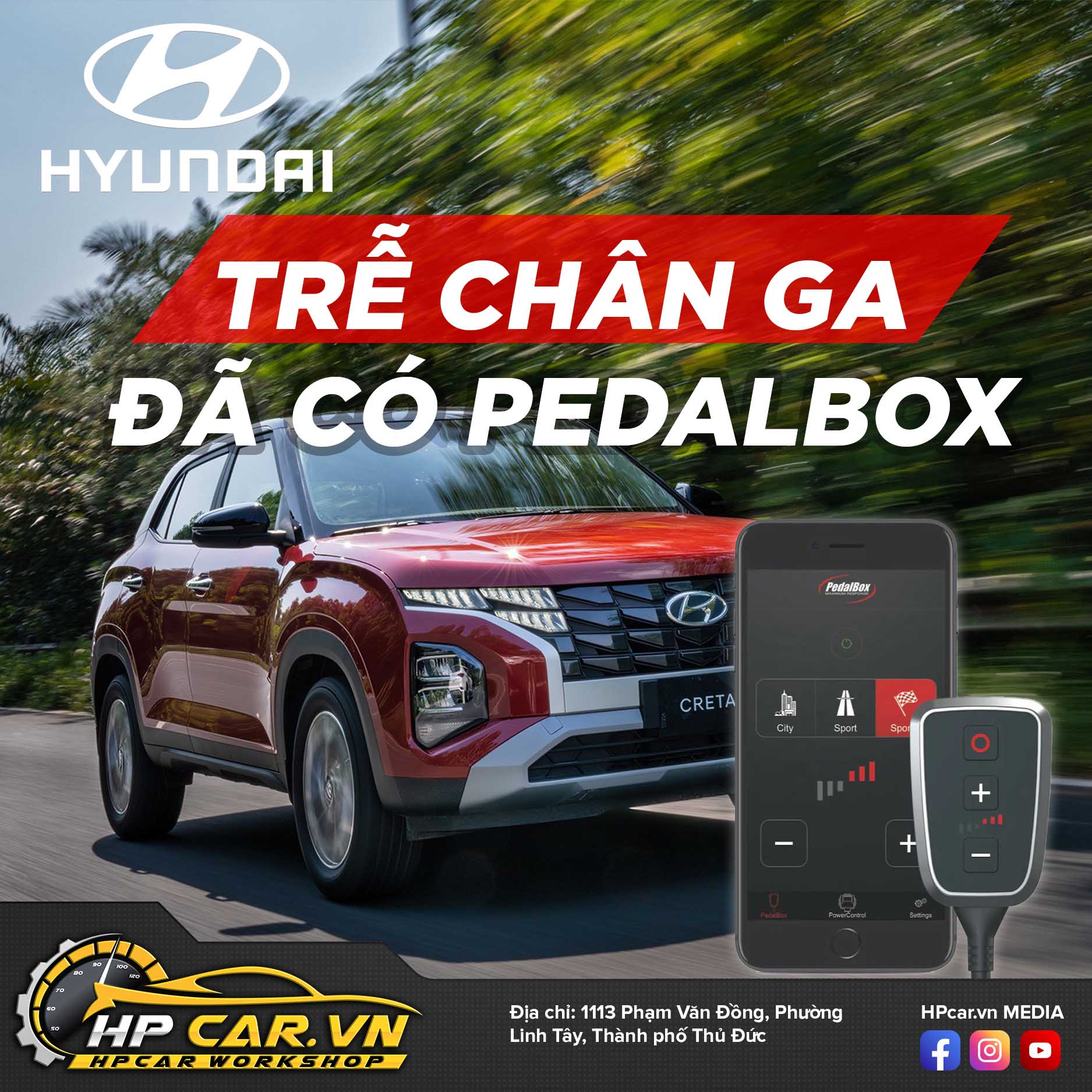 CHÍP CHÂN GA PEDALBOX DÒNG XE HYUNDAI 6 CHÍP CHÂN GA PEDALBOX DÒNG XE HYUNDAI