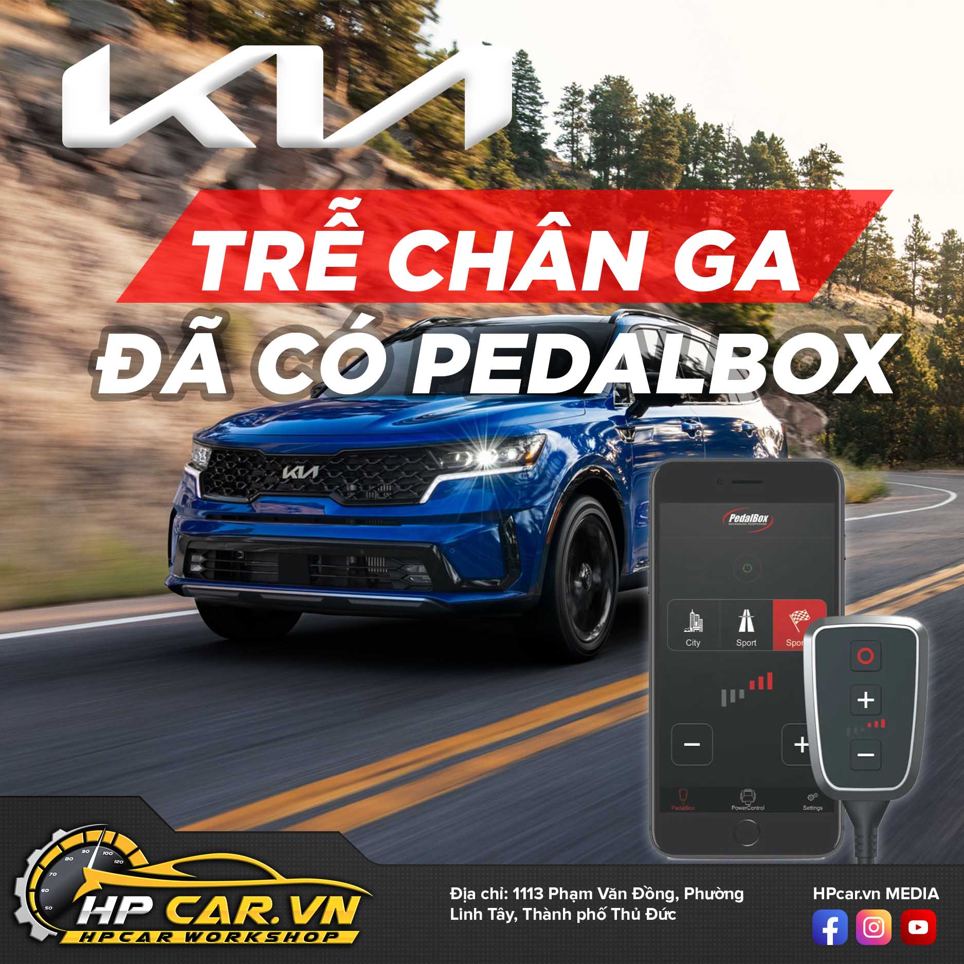 CHÍP CHÂN GA PEDALBOX DÒNG XE KIA 7 CHÍP CHÂN GA PEDALBOX DÒNG XE KIA