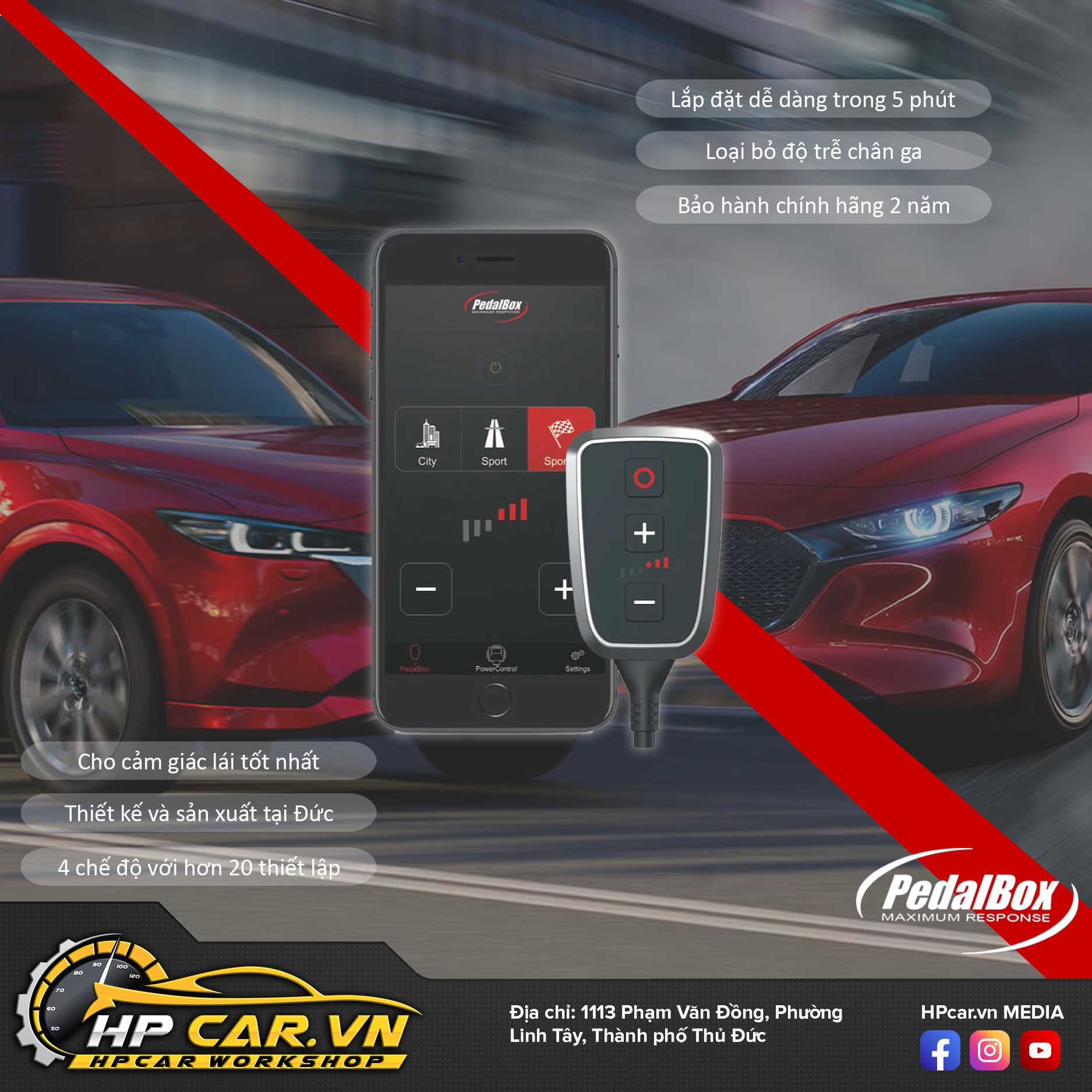 CHÍP CHÂN GA PEDALBOX DÒNG XE MAZDA 7 CHÍP CHÂN GA PEDALBOX DÒNG XE MAZDA