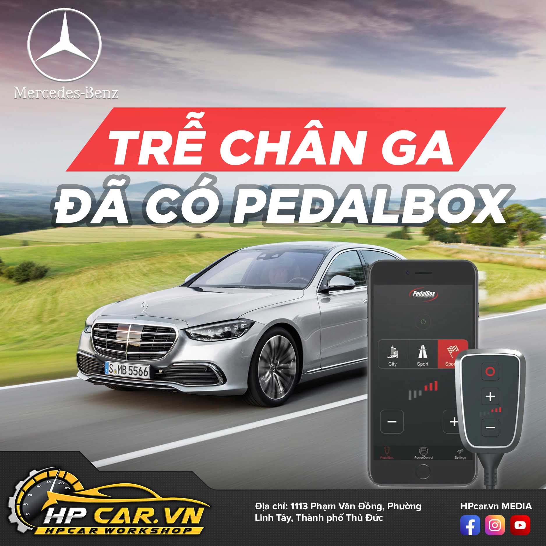 CHÍP CHÂN GA PEDALBOX DÒNG XE MERCEDES 6 CHÍP CHÂN GA PEDALBOX DÒNG XE MERCEDES