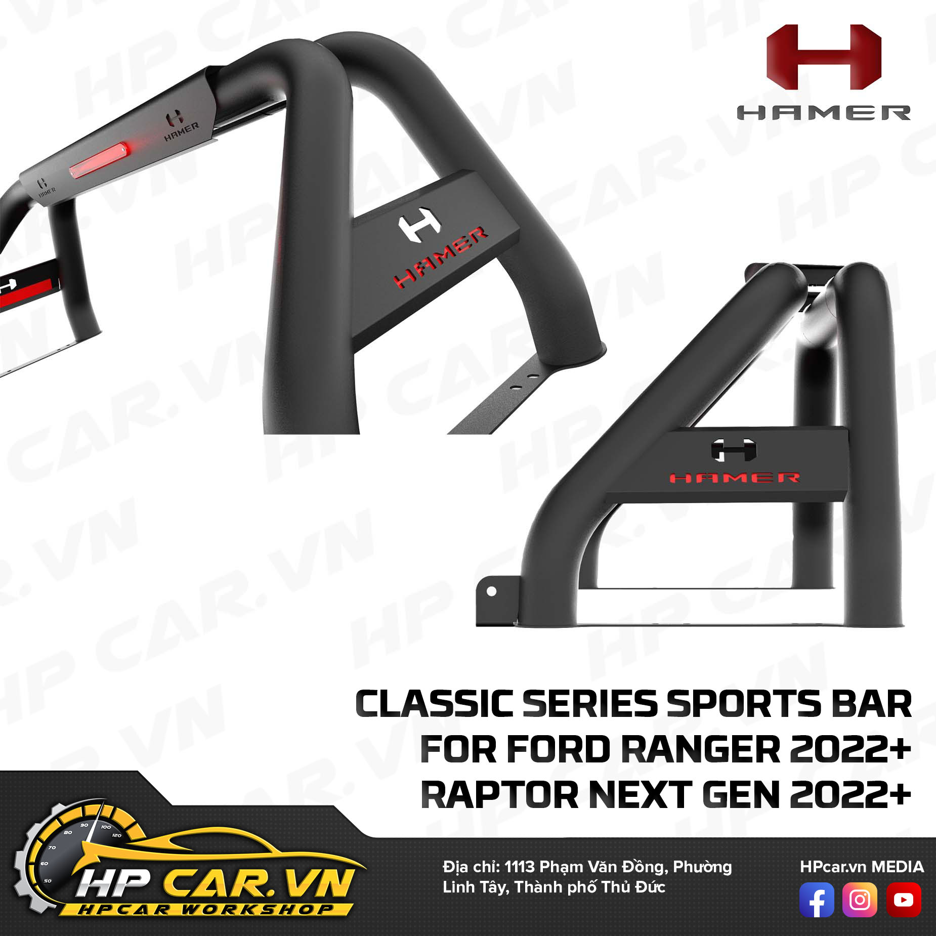 CLASSIC SERIES SPORTS BAR FOR FORD RANGER 2022- RAPTOR NEXT GEN 2022 7 CLASSIC SERIES SPORTS BAR FOR FORD RANGER 2022- RAPTOR NEXT GEN 2022