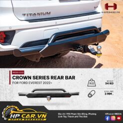 CROWN SERIES REAR BAR FOR FORD EVEREST 2022+ 11 CROWN SERIES REAR BAR FOR FORD EVEREST 2022+
