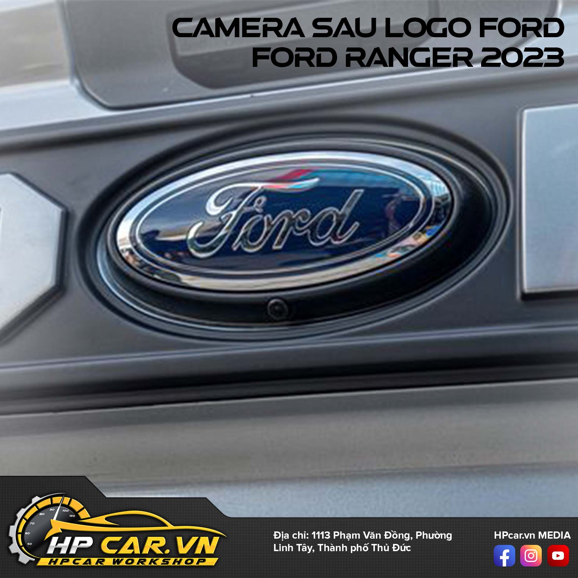 Camera Sau Logo For Ford Ranger 2023 6 Camera Sau Logo For Ford Ranger 2023