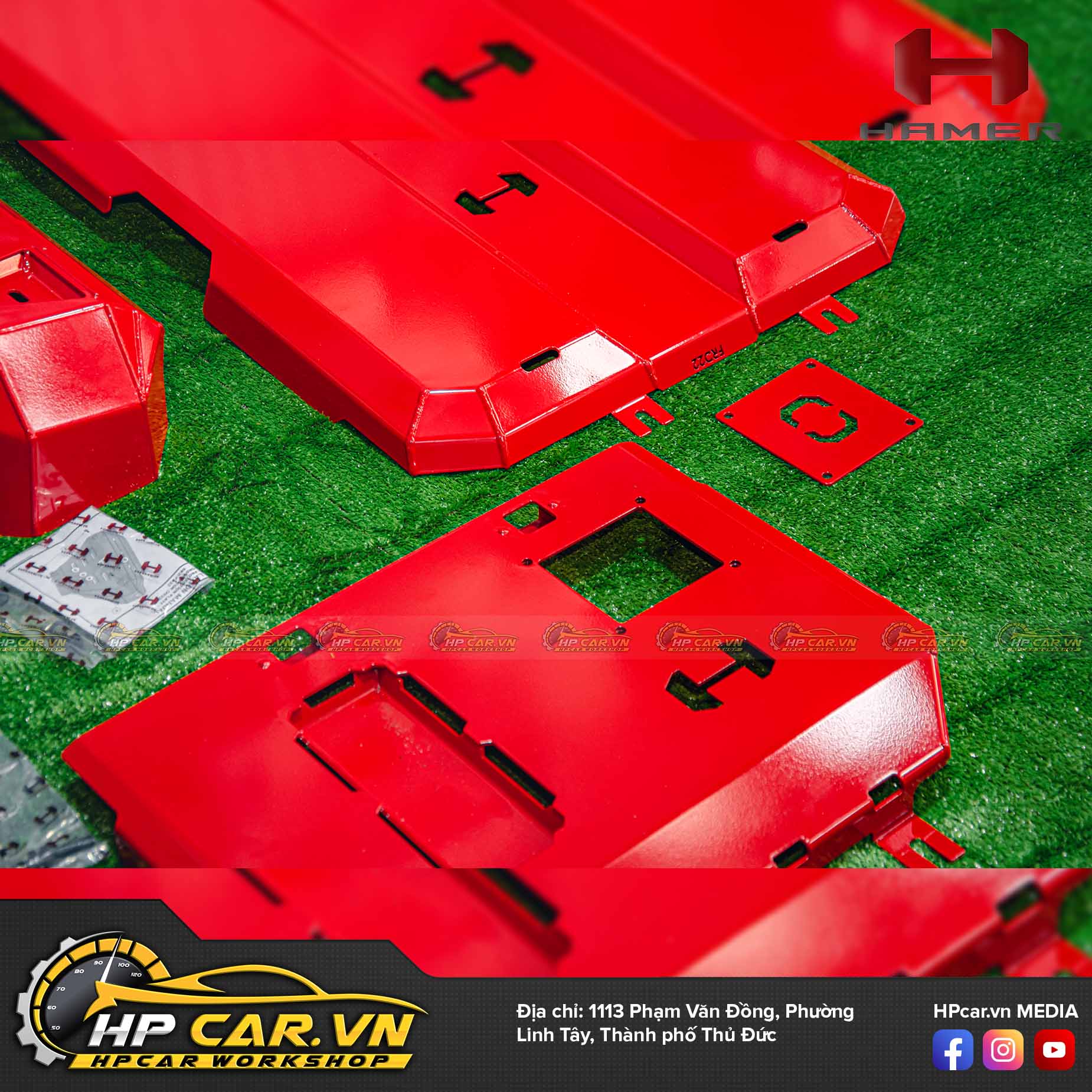 FULL UNDER PROTECTION PLATES FOR FORD RANGER RAPTOR 2022+ 6 FULL UNDER PROTECTION PLATES FOR FORD RANGER RAPTOR 2022+