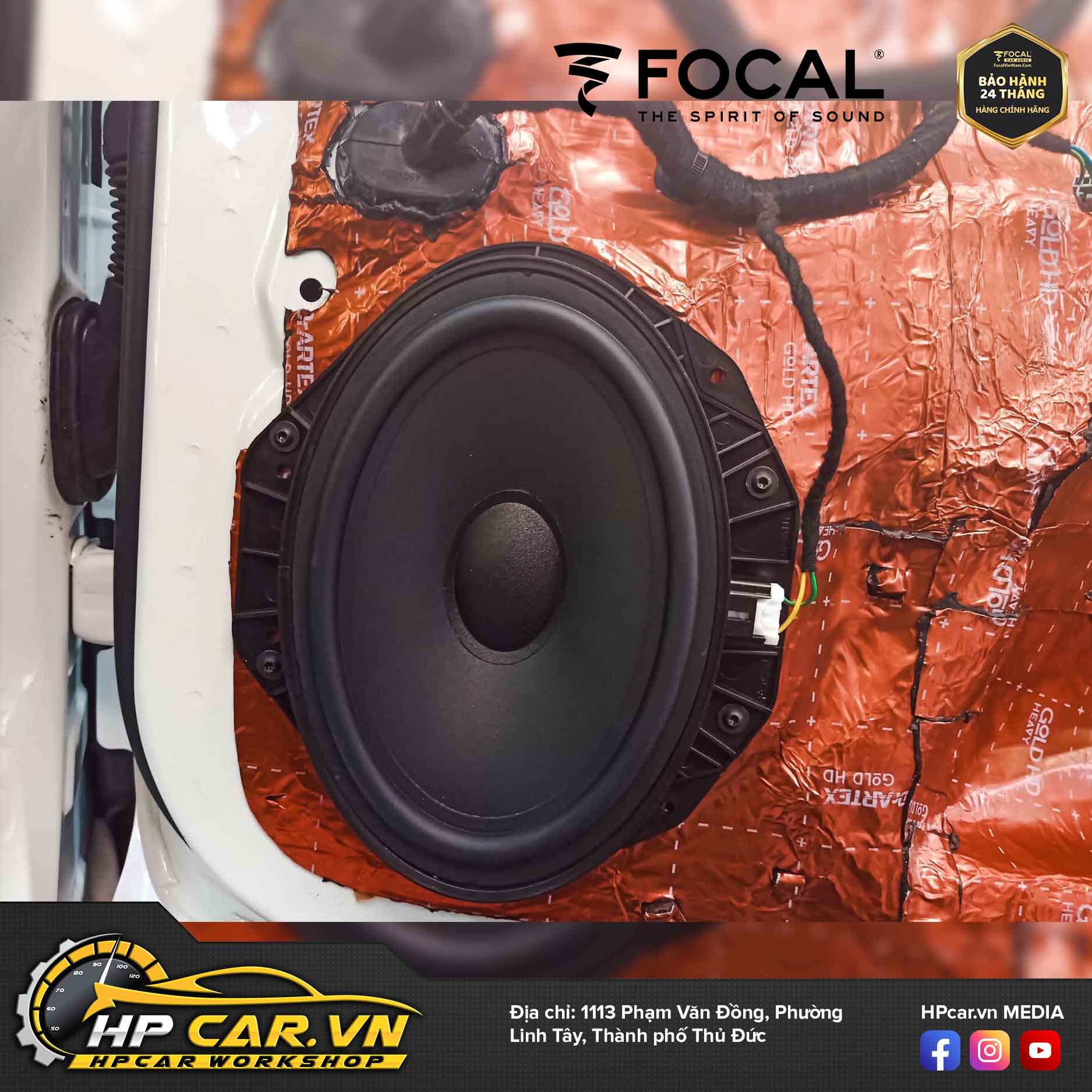 Focal inside Ford Everest 6 Focal inside Ford Everest chính hãng