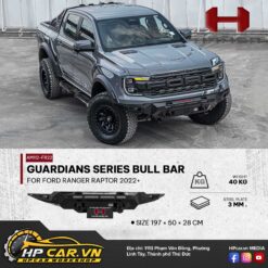 GUARDIANS SERIES BULL BAR FOR FORD RANGER RAPTOR 2022+ 10 GUARDIANS SERIES BULL BAR FOR FORD RANGER RAPTOR 2022+
