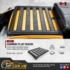 HAMER FLAT RACK FOR FORD RANGER 2022+ - Raptor 2022+ 13 HAMER FLAT RACK FOR FORD RANGER 2022+ - Raptor 2022+