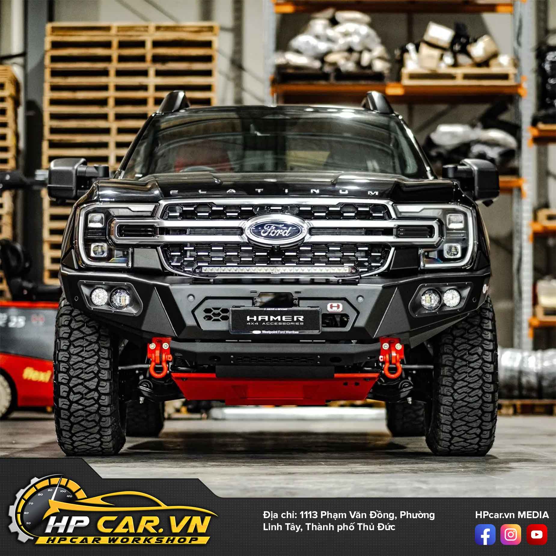 HAMER SKID PLATE FOR FORD RANGER 2022+ 8 HAMER SKID PLATE FOR FORD RANGER 2022+