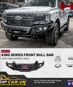 KING SERIES FRONT BULL BAR FOR FORD EVEREST 2022+ 8 KING SERIES FRONT BULL BAR FOR FORD EVEREST 2022+