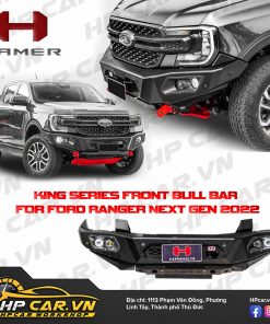 KING SERIES FRONT BULL BAR FOR FORD RANGER NEXT GEN 2022