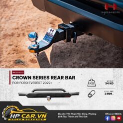 CROWN SERIES REAR BAR FOR FORD EVEREST 2022+ 9 CROWN SERIES REAR BAR FOR FORD EVEREST 2022+