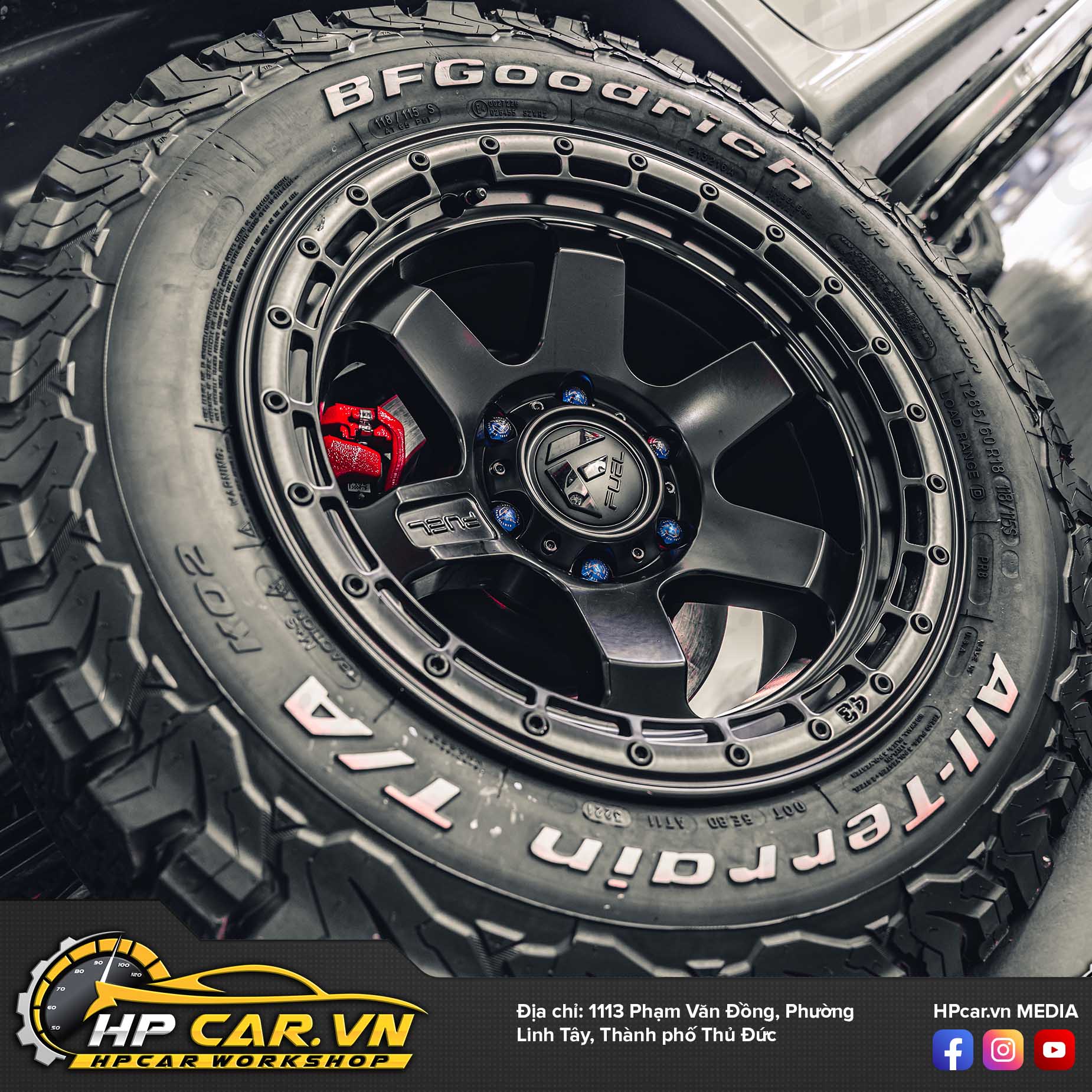 ỐC MÂM FUEL 4 ỐC MÂM FUEL