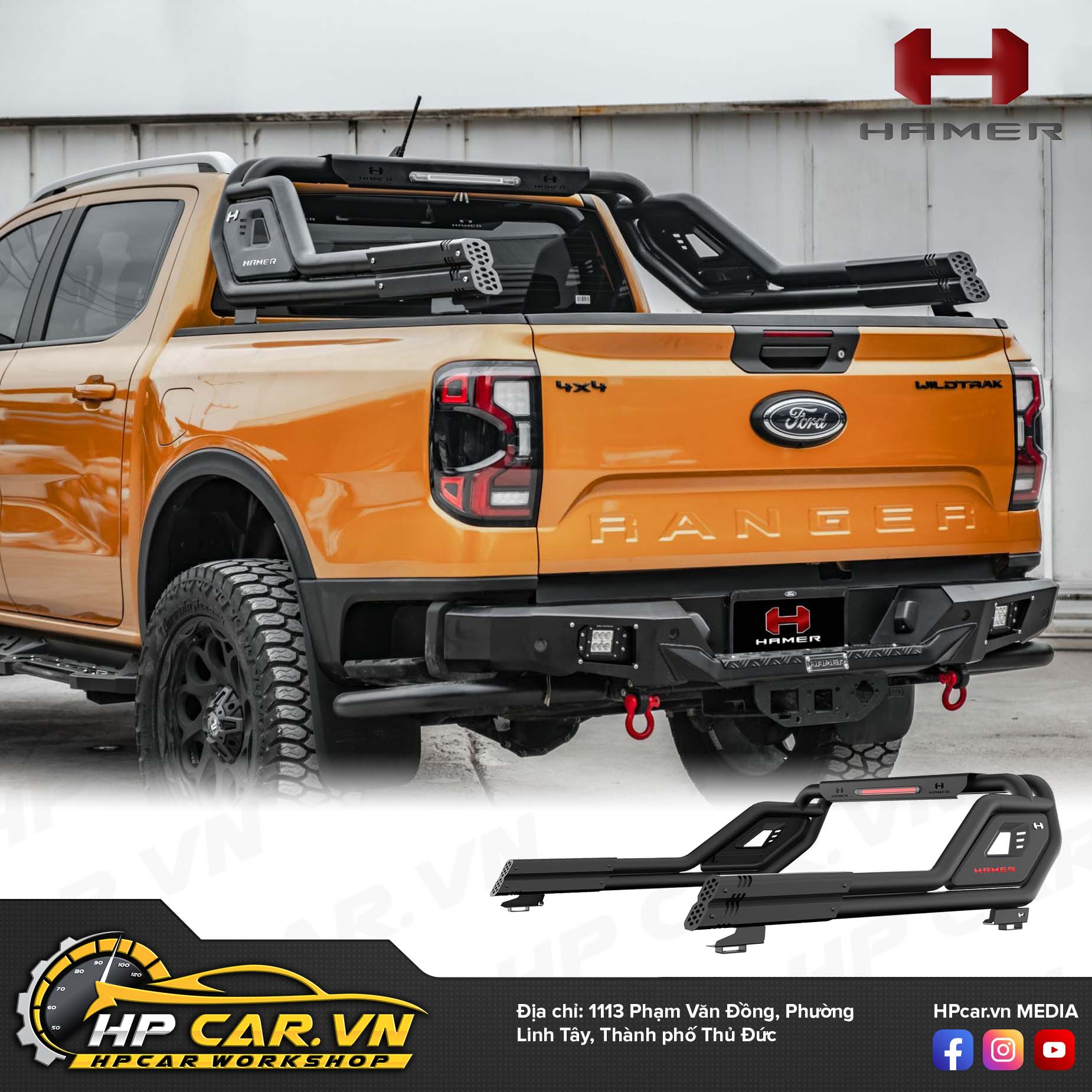 NIGHT FURY SERIES ROLL BAR FOR FORD RANGER 2022- RAPTOR NEXT GEN 2022 4 NIGHT FURY SERIES ROLL BAR FOR FORD RANGER 2022- RAPTOR NEXT GEN 2022