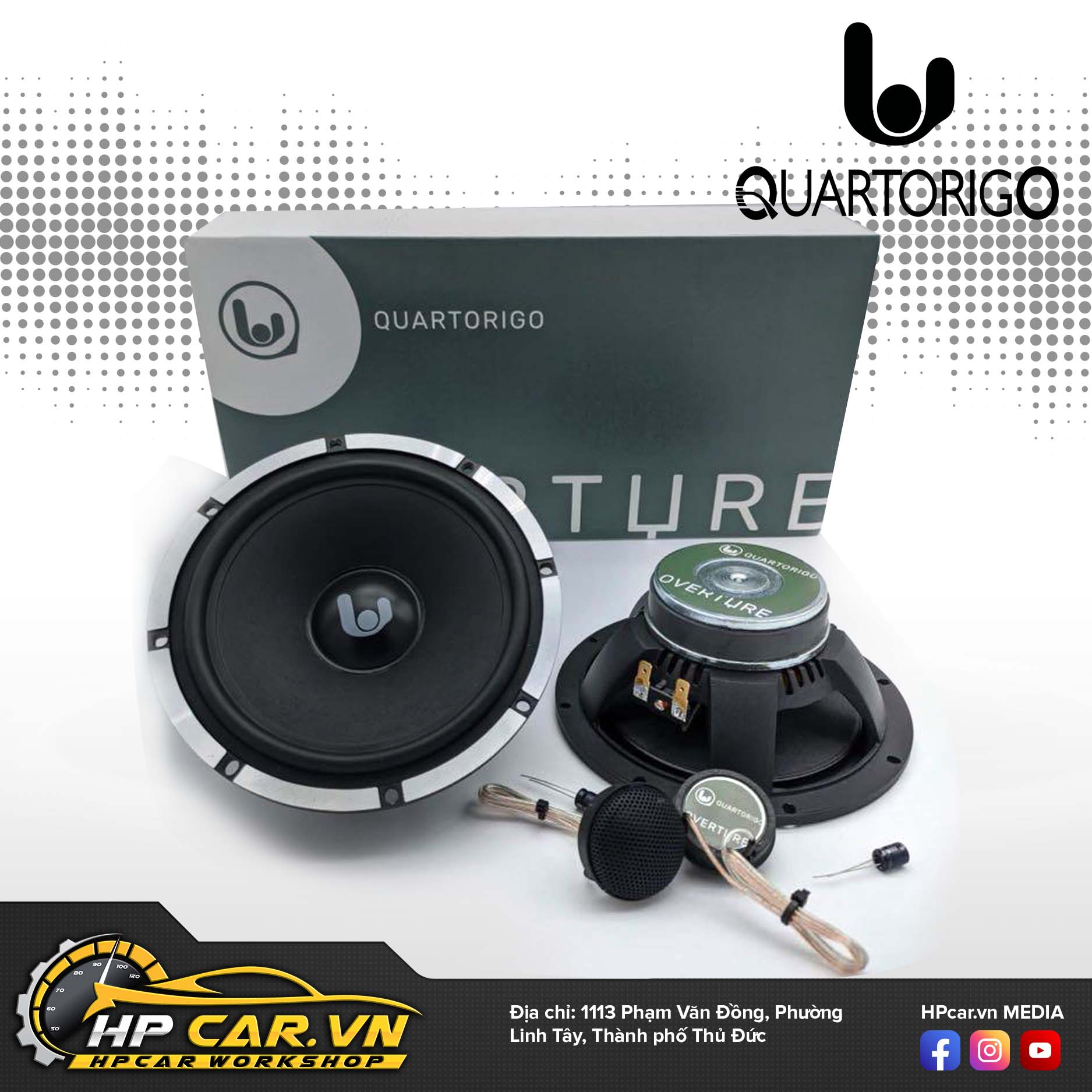 Loa trung tâm Quartorigo Overture 5 Loa trung tâm quartorigo overture