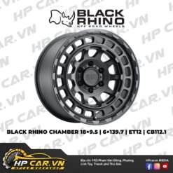 MÂM BLACK RHINO CHAMBER 18×9.5 6×139.7 ET12 CB112.1 15 MÂM BLACK RHINO CHAMBER 18×9.5 6×139.7 ET12 CB112.1