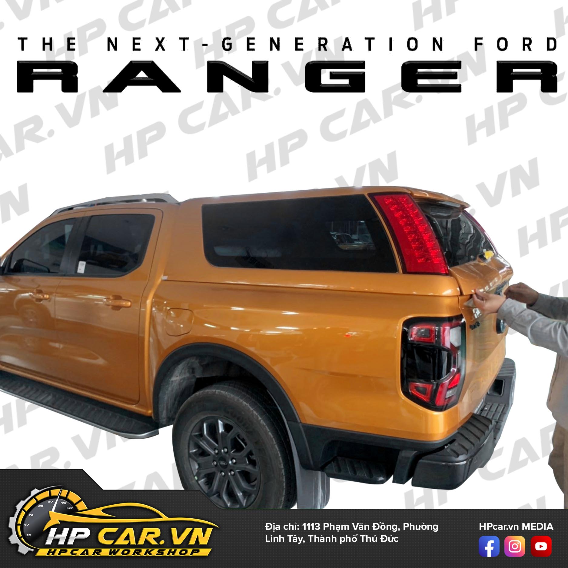 Nắp thùng cao Ford Ranger 2023 10 Nắp thùng cao Ford Ranger 2023