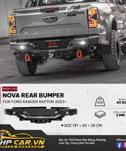 NOVA REAR BUMPER FOR FORD RANGER RAPTOR 2022+