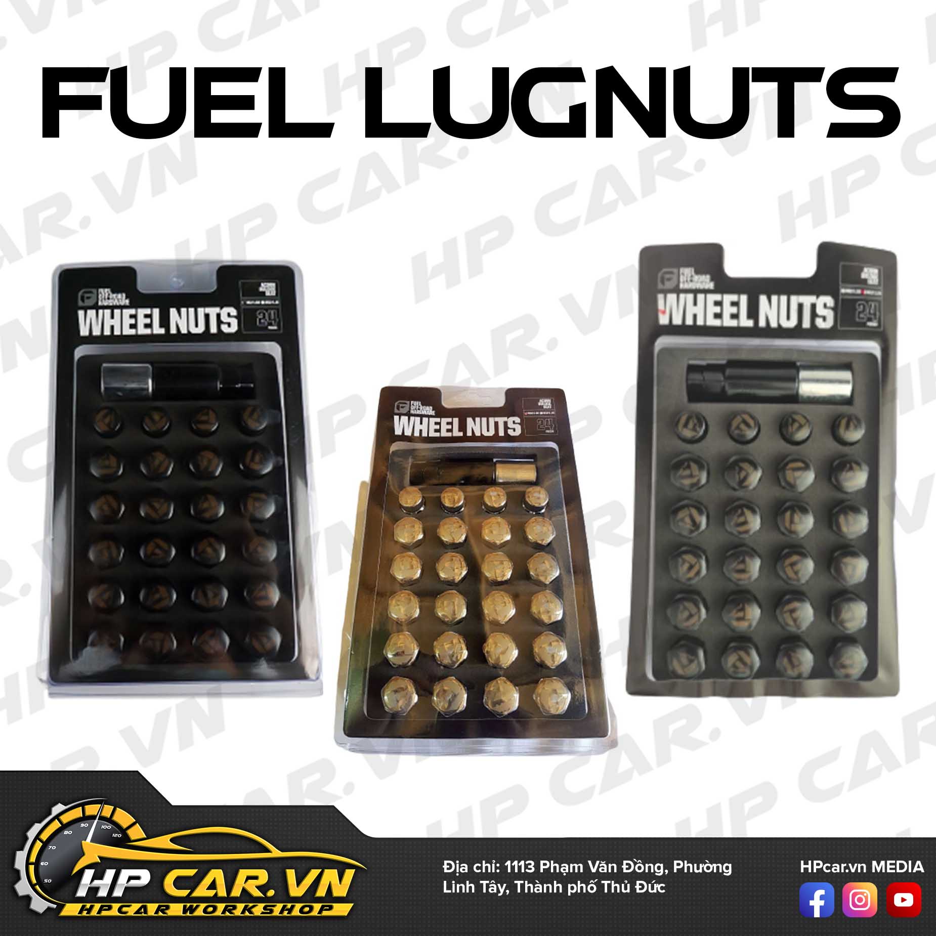 ỐC MÂM FUEL 8 ỐC MÂM FUEL