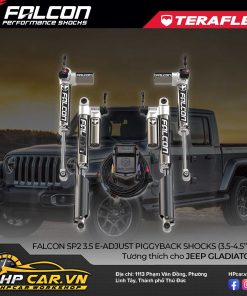 PHUỘC FALCON SP2 3.5 E-ADJUST PIGGYBACK SHOCKS (3.5-4.5” LIFT) CHO JEEP GLADIATOR JT