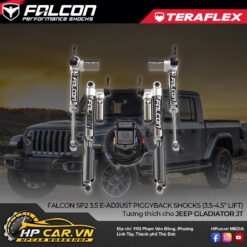 PHUỘC FALCON SP2 3.5 E-ADJUST PIGGYBACK SHOCKS (3.5-4.5” LIFT) CHO JEEP GLADIATOR JT