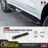 SHADOW SERIES SIDE STEPS FOR FORD EVEREST 2022+ 1 SHADOW SERIES SIDE STEPS FOR FORD EVEREST 2022+