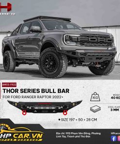 THOR SERIES BULL BAR FOR FORD RANGER RAPTOR 2022+ 8 THOR SERIES BULL BAR FOR FORD RANGER RAPTOR 2022+