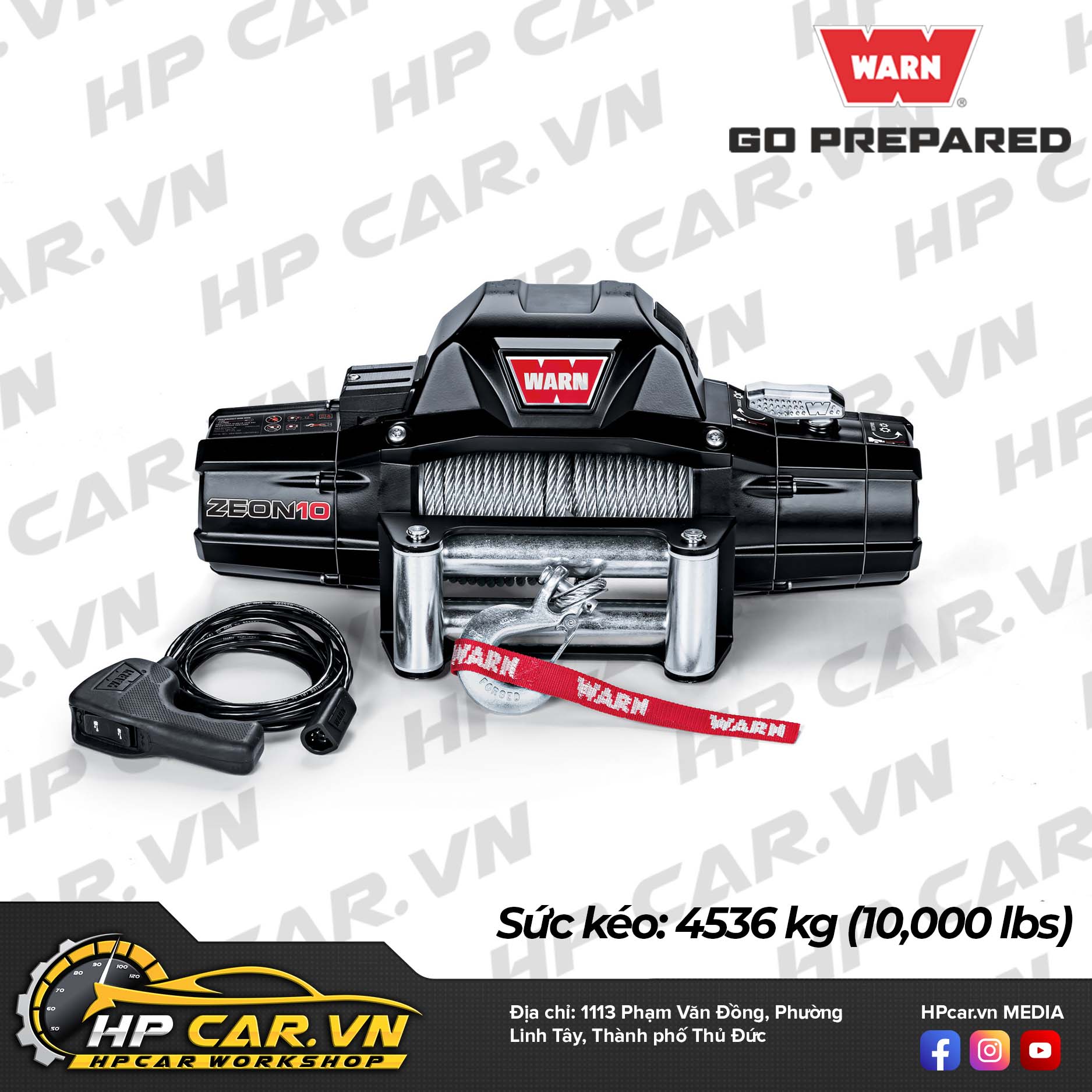 Tời điện Warn Zeon 10 4 Tời điện Warn Zeon 10