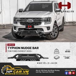 TYPHON NUDGE BAR FOR FORD EVEREST 2022+ 8 TYPHON NUDGE BAR FOR FORD EVEREST 2022+
