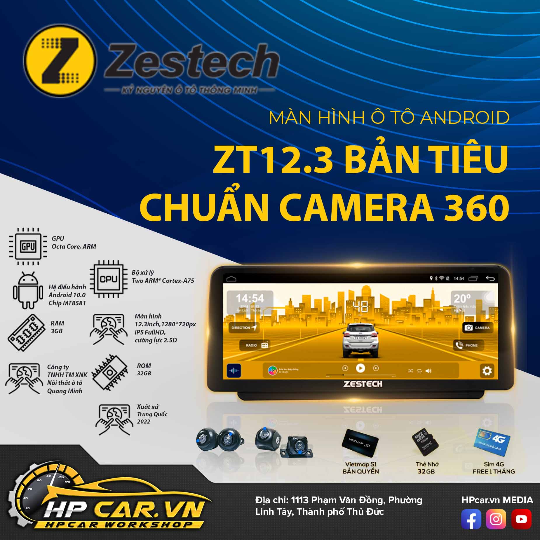 ZT12.3 BẢN TIÊU CHUẨN CAMERA 360 3 ZT12.3 BẢN TIÊU CHUẨN CAMERA 360